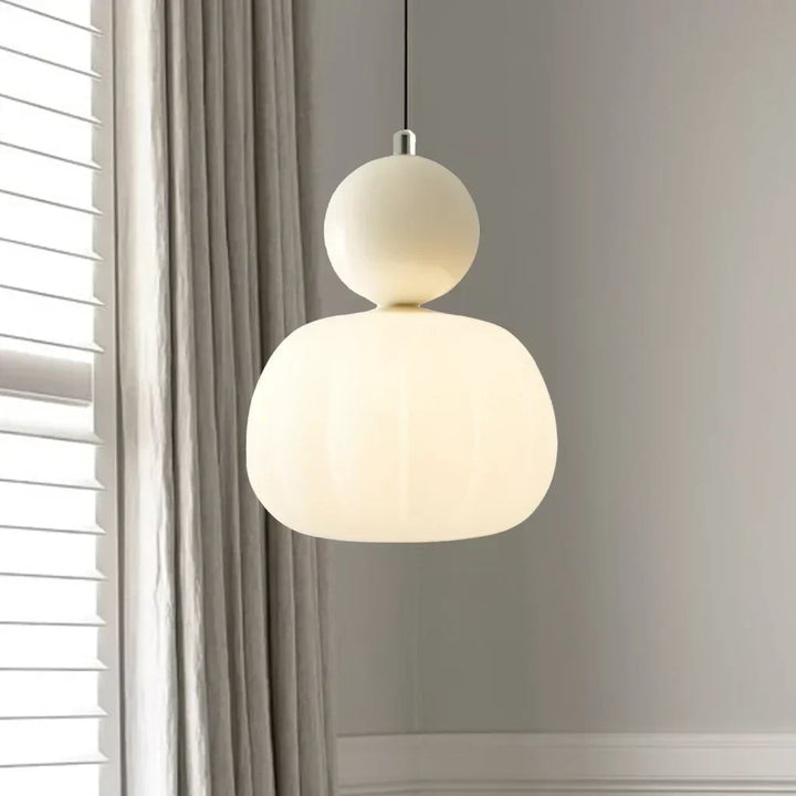 Pendant Light Art Deco Glass Moderne Tak Luvikno