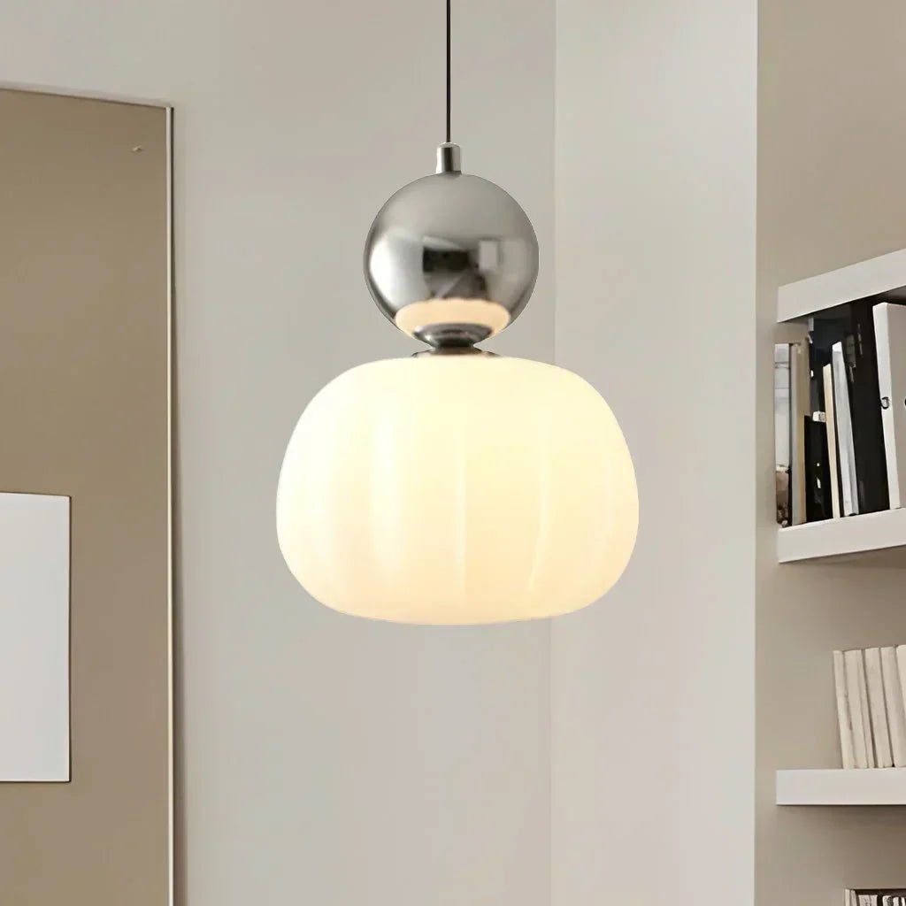 Pendant Light Art Deco Glass Moderne Tak Luvikno