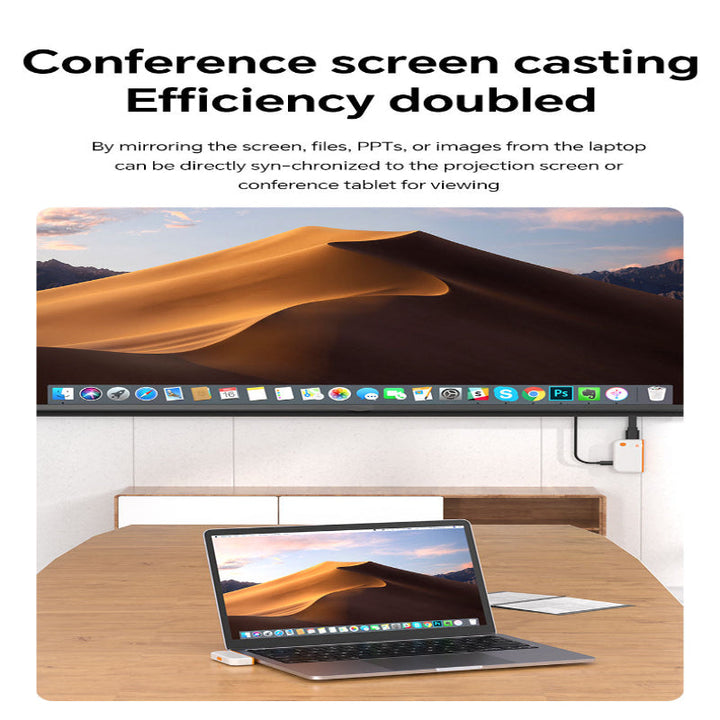 ScreenCast Trådløs Skjerm Casting Enhet | Luvikno