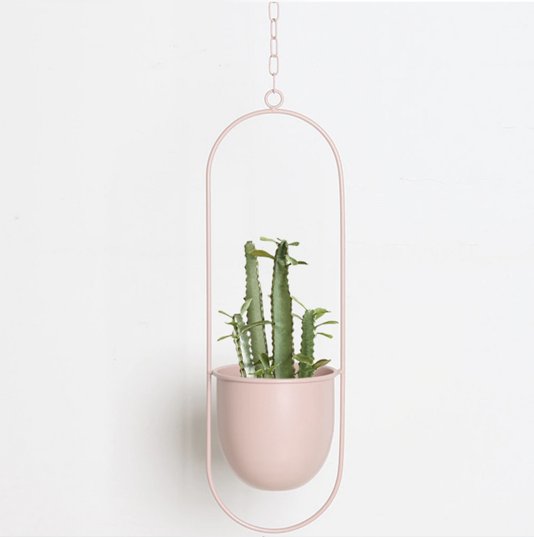 Luvikno | FloraFrame – Elegant Metallplanteholder for Vegg eller Tak