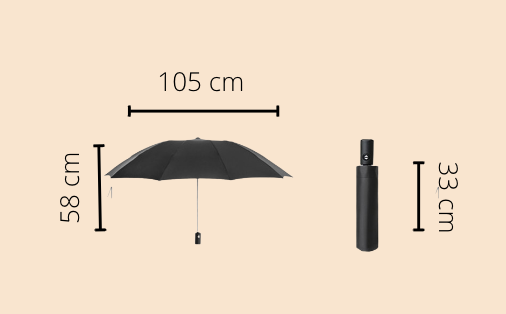 360° Paraply Gå til paraply | Luvikno