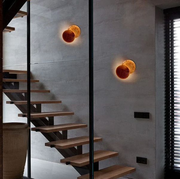 Solar Eclipse Vegglampe | Luvikno
