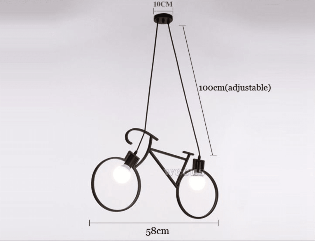 Moderne Sykkel Nordisk Stil Dropplampe Kransekake | Luvikno