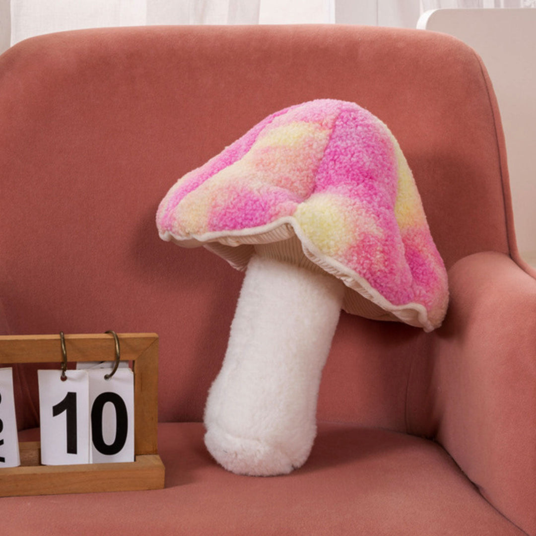 Fluffy Mushroom Cushion | Luvikno