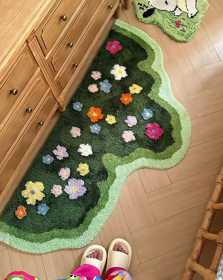 Moss og Floral Hage Teppe | Luvikno