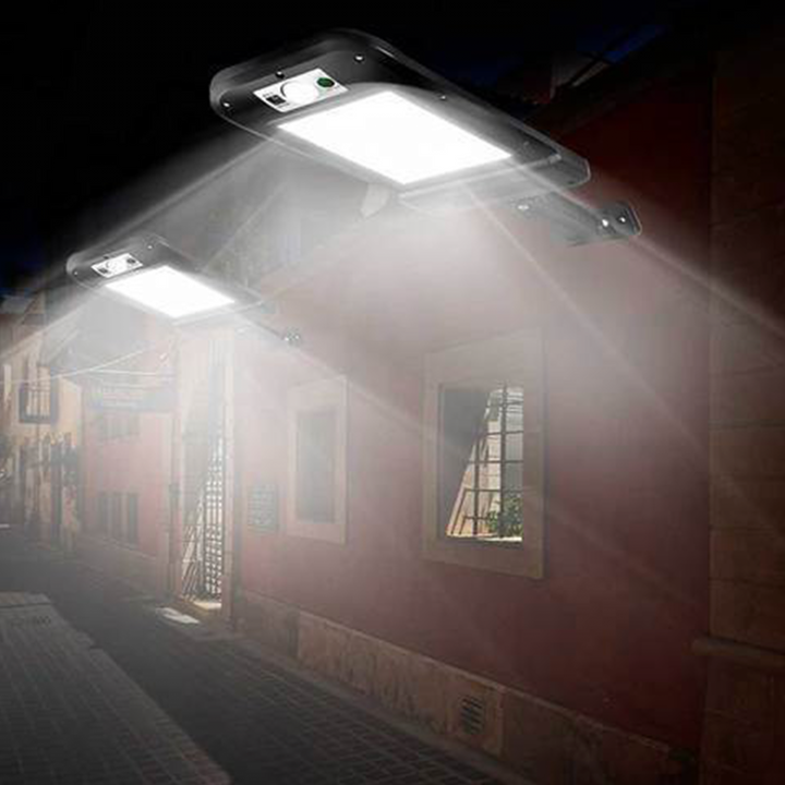 Premium solcel-drevet LED gate lampe | Luvikno
