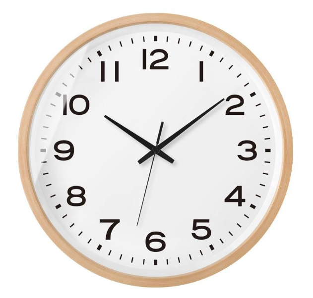 Luvikno | Stylish Scandinavian Wooden Wall Clock – Peace & Elegance for Home