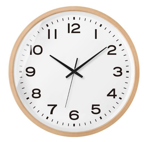 Luvikno | Stylish Scandinavian Wooden Wall Clock – Peace & Elegance for Home