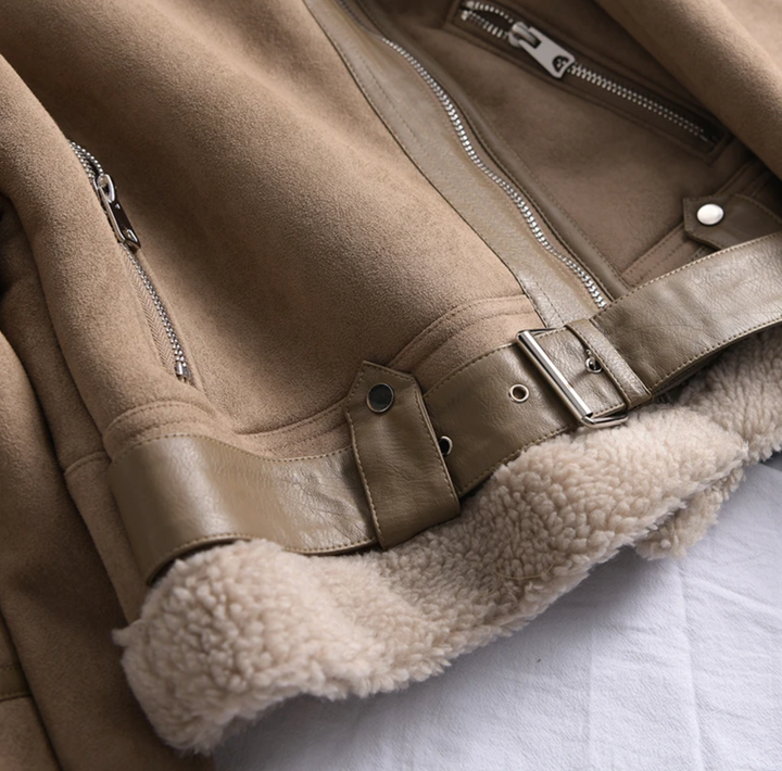Luvik | Sherpa-Fleece-Bomberjakke