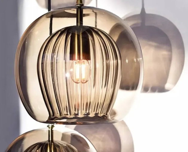 Luvikno | GlassElegance Pendellampe - Moderne Samtids Hengebelysning