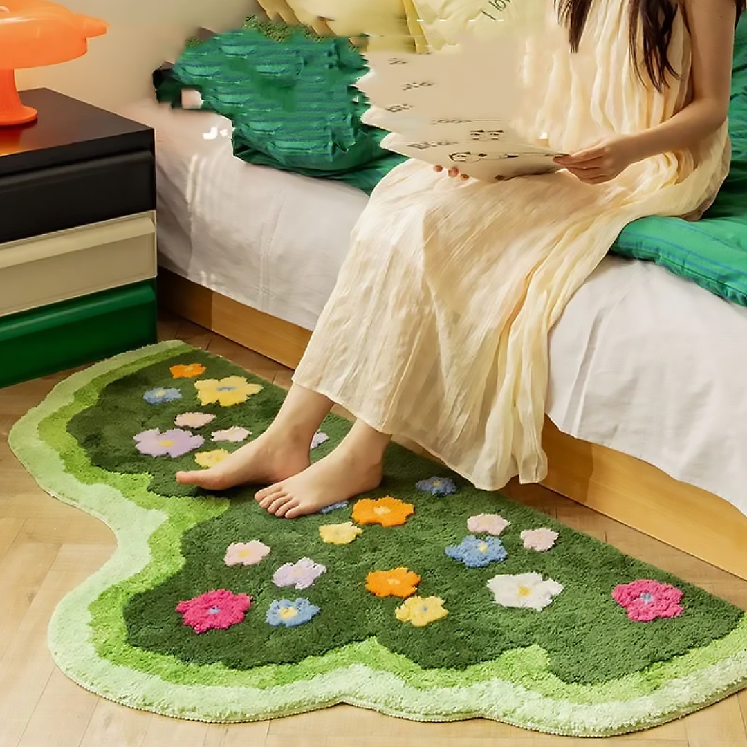 Moss og Floral Hage Teppe | Luvikno