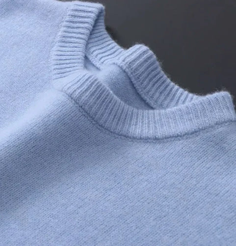 Luvik | LÄMMIN MOHAIR NEULE - SININEN