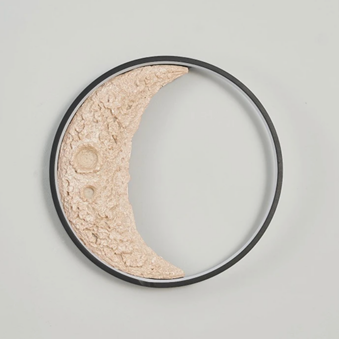 Crescent Moon Vegglampe Luvikno