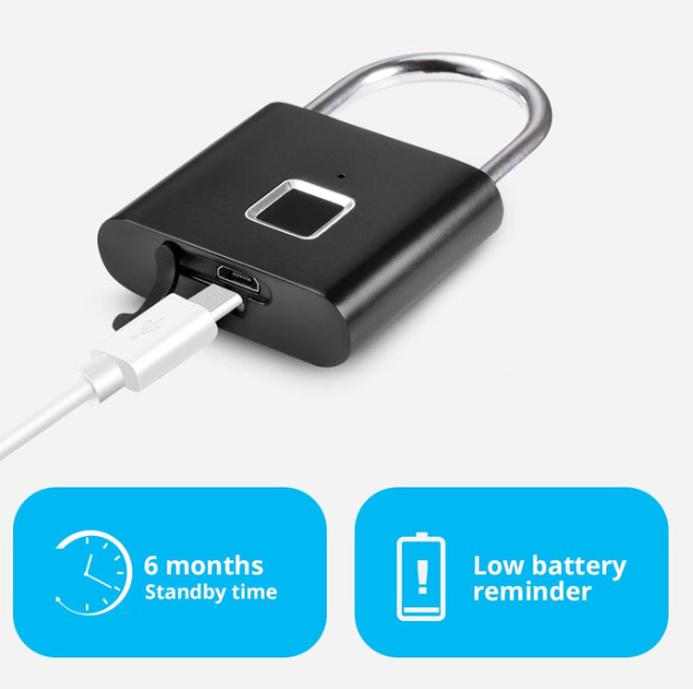 Secure Touch | Nøkkelløs Fingeravtrykk Lås | Luvikno