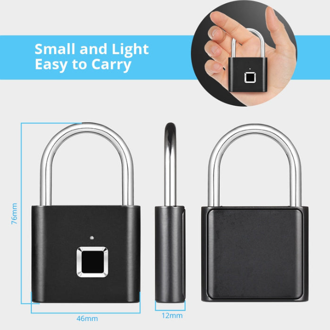 Secure Touch | Nøkkeløs Fingeravtrykkslås | Luvikno