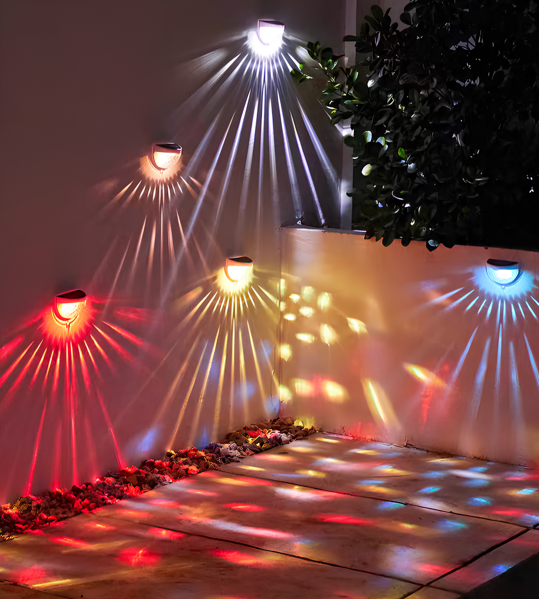 Solar Step Wall Light | Luvikno