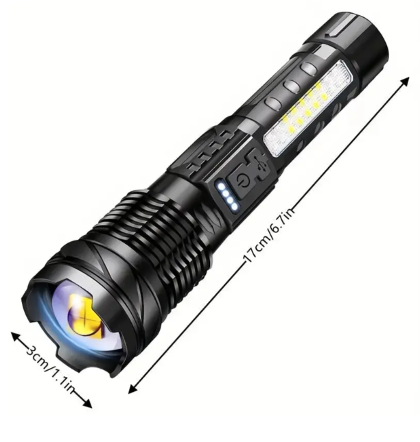 Luvikno | Høy ytelse militær lommelykt med 5000 lumen