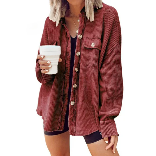 Luvik | epäteräinen collegehuppari samettikankaasta