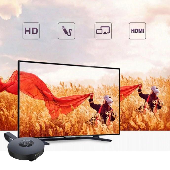 Luvikno | HDMI Trådløs Skjermmottaker - Bærbar for deg å bruke når som helst og hvor som helst