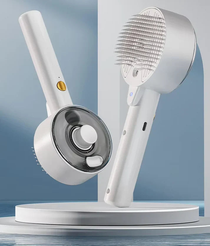 3-i-1 Elektrisk Spray Massasje Kam for Grooming Hunder & Katter Luvikno