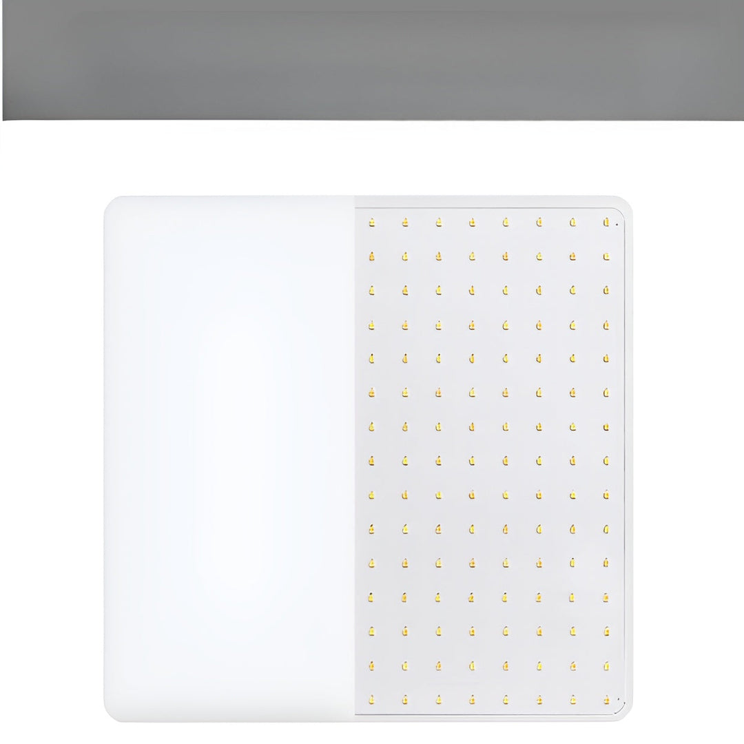 Firkantet LED Taklampe – Jevn, Behagelig Lys | Egnet for Stue & Bad | Luvikno