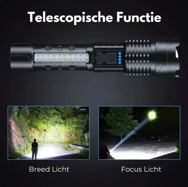 Luvikno | Høy ytelse militær lommelykt med 5000 lumen
