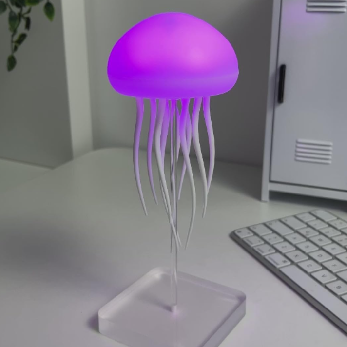 Dancing Jellyfish Lampe | Umiddelbart lindrer stress og angst | Luvikno