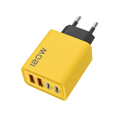 120W USB hurtiglader med 4 porter | Luvikno