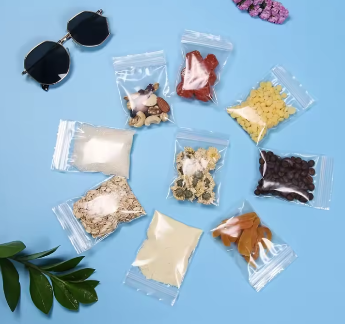 Resealable Ziplock poser 100-pakke | Luvikno