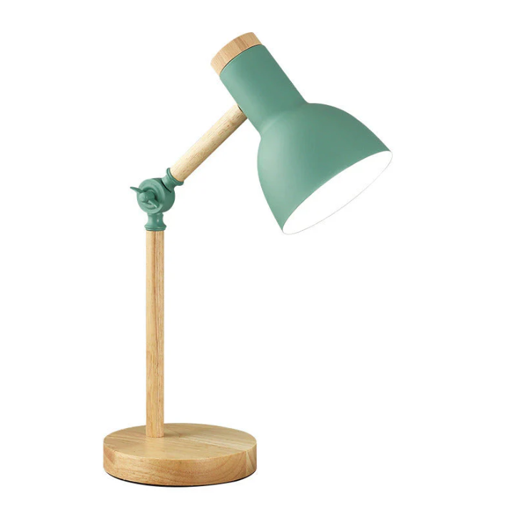 Luvikno | Skandinavisk bordlampe laget av tre