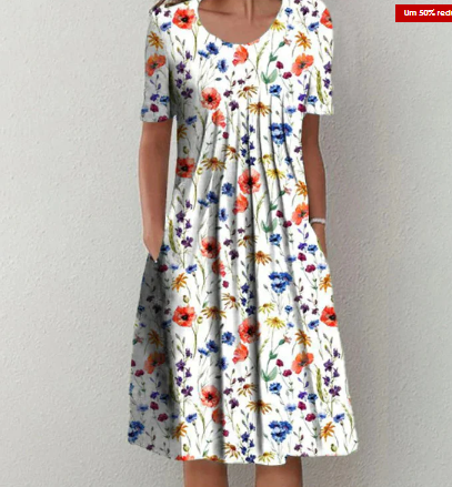 Luvik | elegant cotton dress