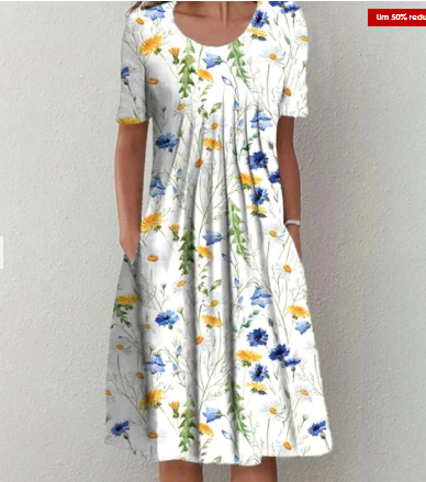 Luvik | elegant cotton dress