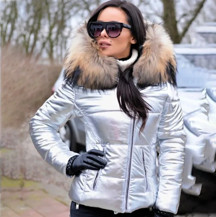 Luvik | stilige vinterjakke med imitert pels