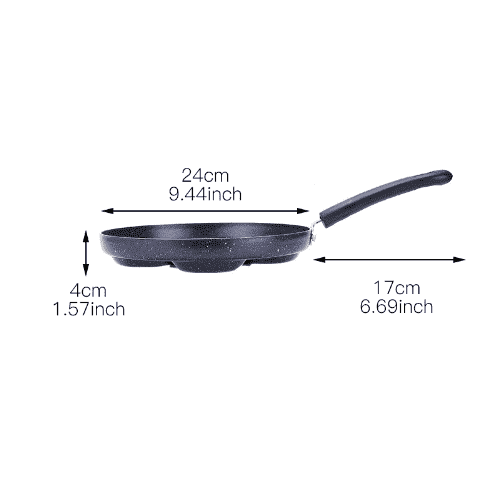 4-Way Non Stick Stekepanne | Luvikno