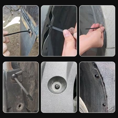 Premium Nylon Kabelbånd 50-Pakke – Tungt-duty Selv-låsende Universelle Zip Bånd Luvikno