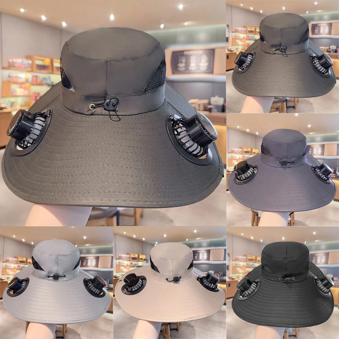 Large Brim Fan Cap | Luvikno