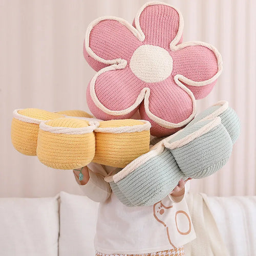 Pastell Fluffy Blomsterpute | Luvikno