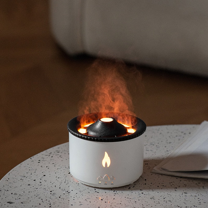 Volcanic Flame Luftfukter Nattlampe | Luvikno