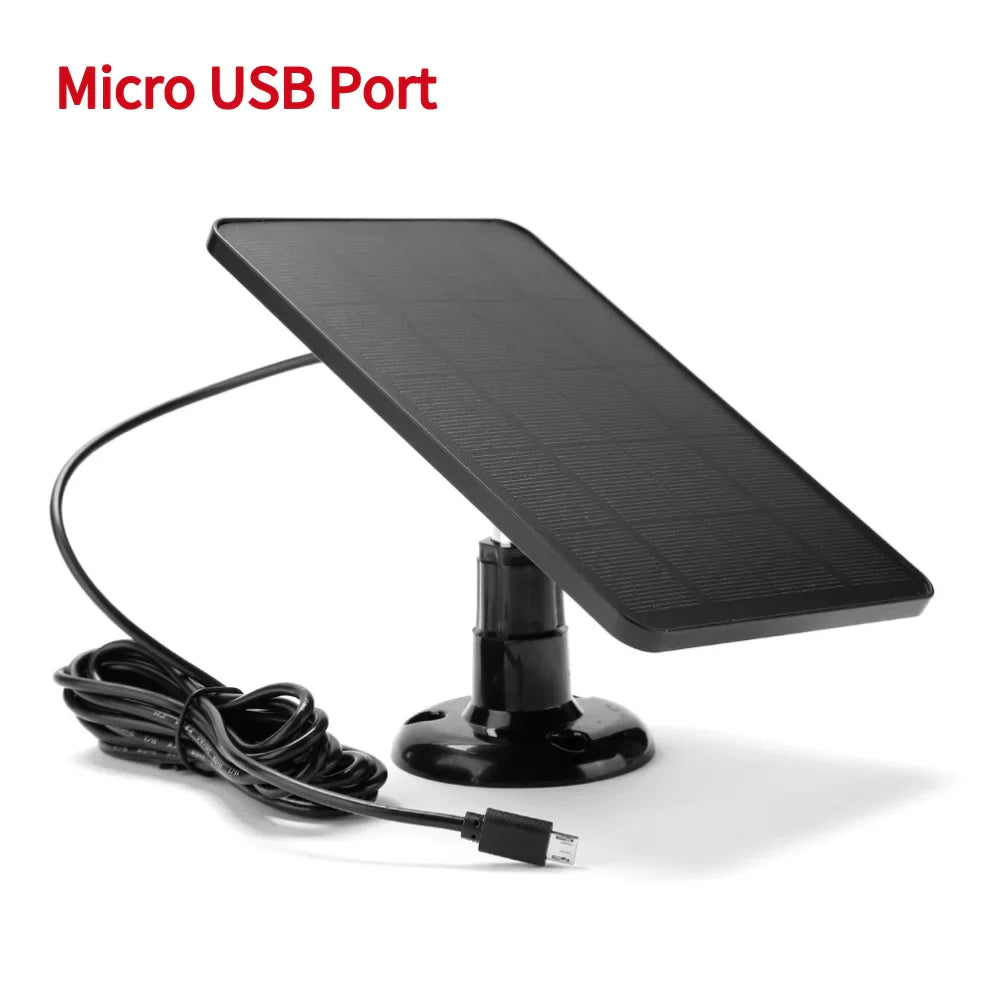 Luvikno | SunCharge Mikro 10W Solcellepanel | Monokrystallinsk | IPX6 Vanntett | Mikro-USB | For kameraer, belysning og små solenergisystemer