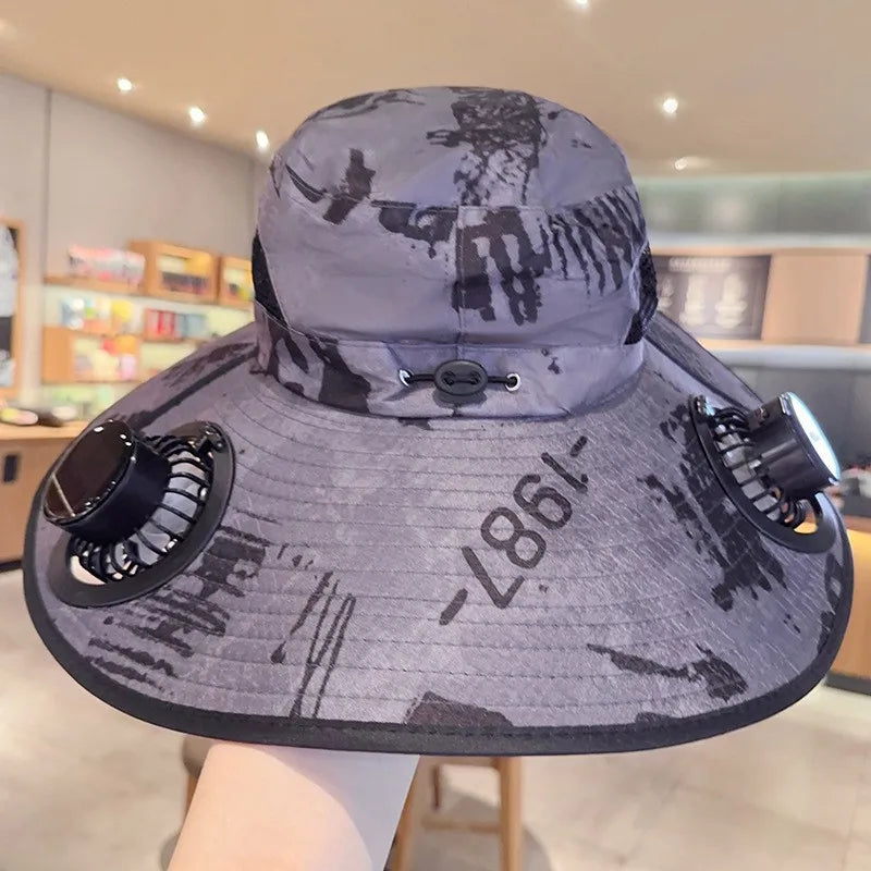 Solar Fan Bucket Hat | Luvikno