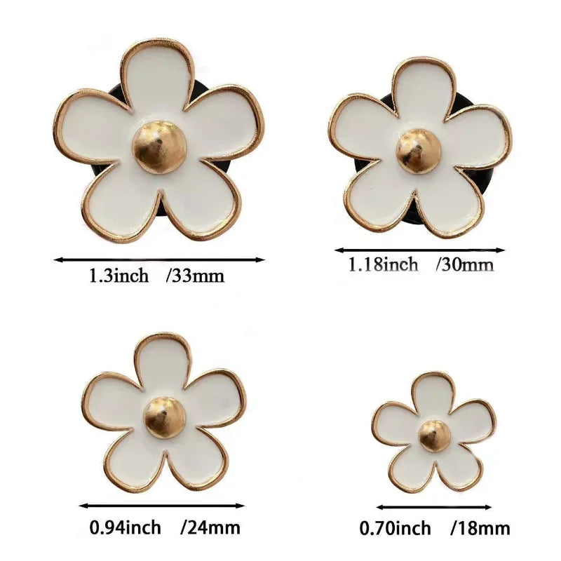 Luvikno | FloraDrive Duftklipp | Blomst Duftstoffer for Bil | Sett med 4 | Dekorativ Aromaterapi for Ventilasjoner