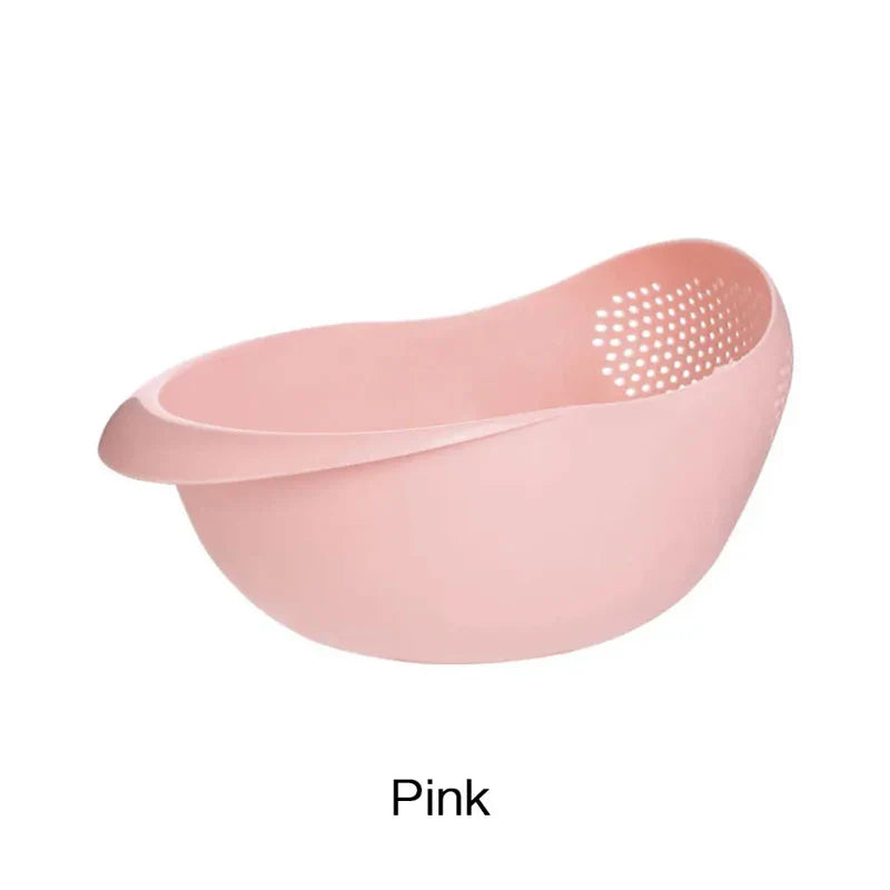 Luvikno | KlarSieb Multifunctional Strainer | Travel Strainer & Draining Basket | For Fruits, Vegetables & Rice | Ergonomisk Design