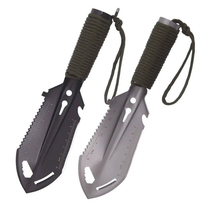 Luvikno | Nordrek Multifunksjons Camping spade | Ultralett & Kompakt | For Fotturer, Overlevelse & Utendørs