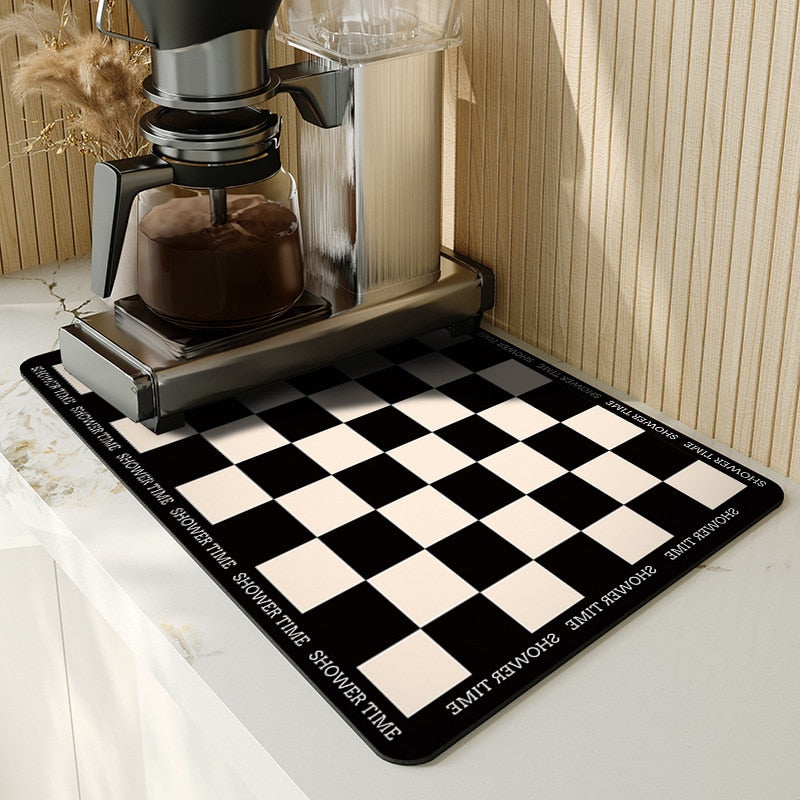 AbsorpTowel Mat - Antiskli, Ultra-absorberende og Stilig Luvikno