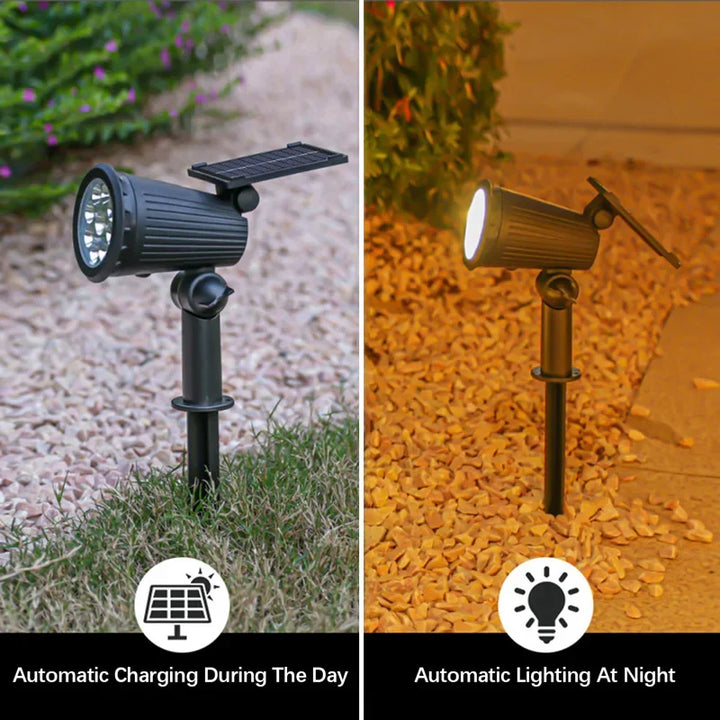 Solar LED Hage Spotlight Utendørs | Luvikno