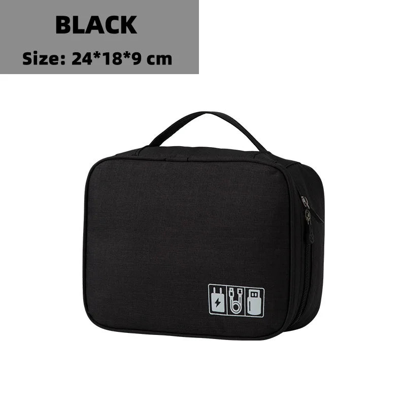 Luvikno | Baguvo Kosmetikkveske | Vannavvisende & Kompakt | 100 % Oxford Polyester | 24×18×9 cm