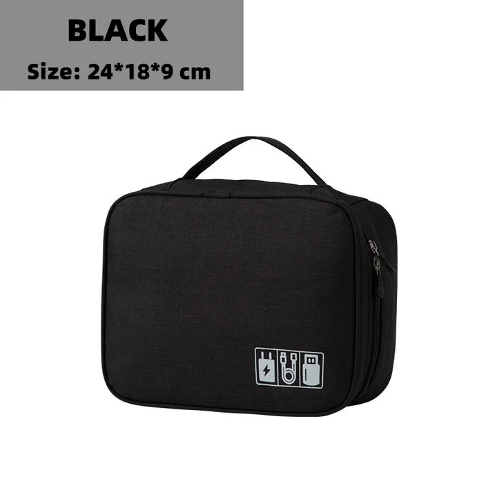 Luvikno | Baguvo Kosmetikkveske | Vannavvisende & Kompakt | 100 % Oxford Polyester | 24×18×9 cm