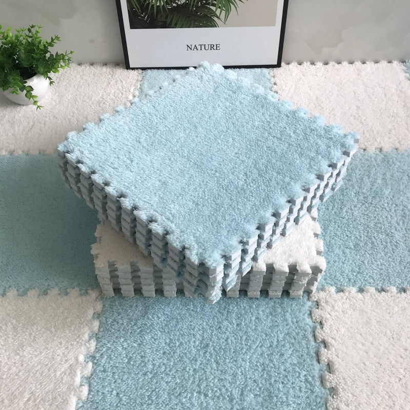 DIY Vinter Plush Puslespill Matte | Luvikno