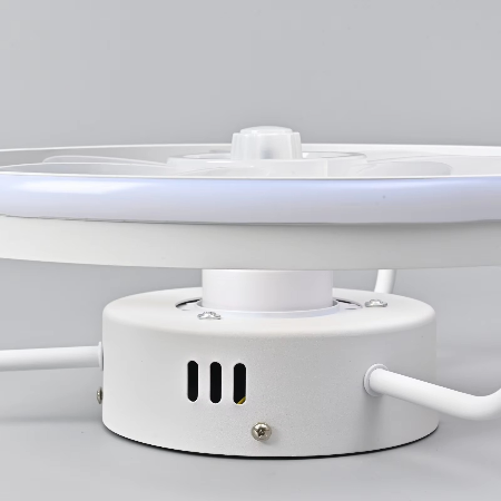 55W Multifunksjonell Takvifte med LED-lampe og Fjernkontroll Luvikno