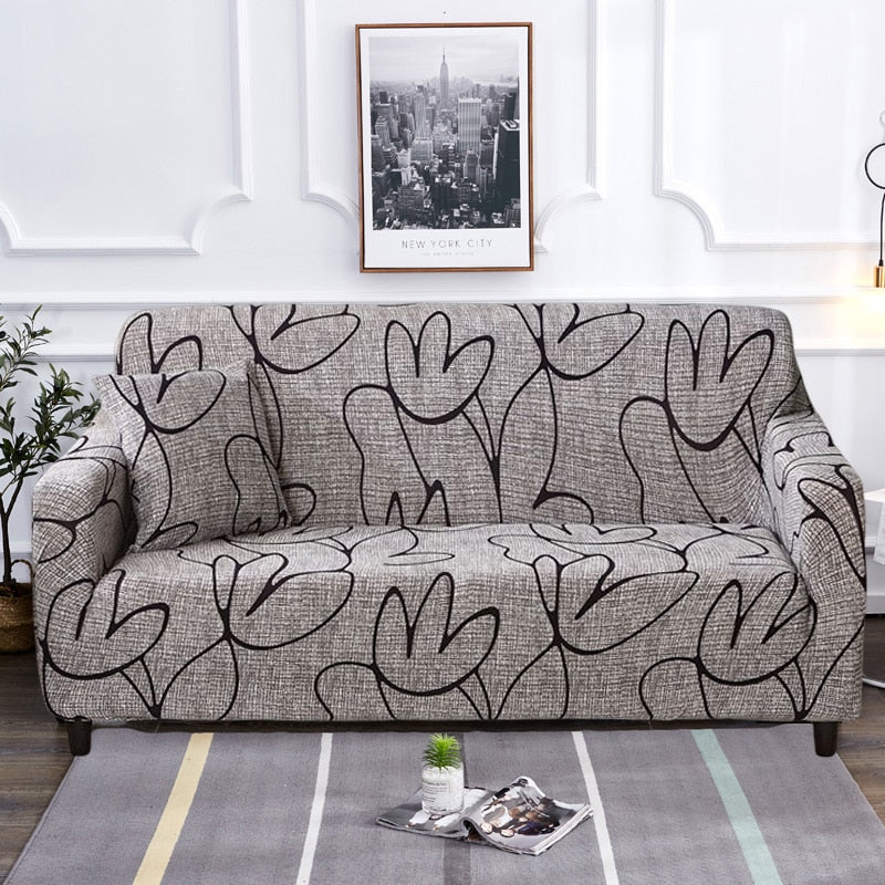 Moderne Antiskli Fargerik Elastisk Sofatrekk | Luvikno